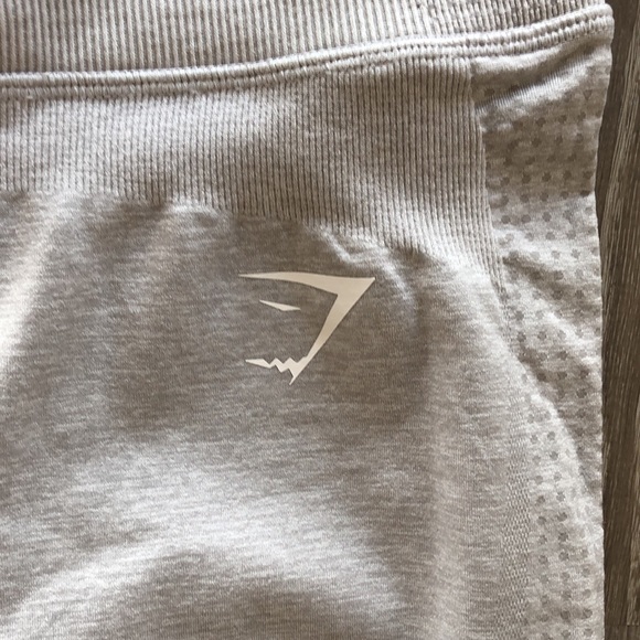 Gymshark vital rise seamless leggings small light grey marl - Picture 6 of 13